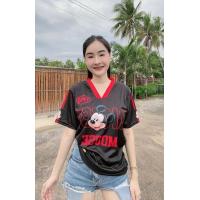 ราคา เสื้อยืด คอวี พิมลายการ์ตูน มิกกี้เม้าส์3สี (23196574061)