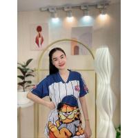 ราคา เสื้อยืด คอวี พิมลาย กาฟิวบอลสุดน่ารัก (23205868079)