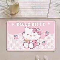 ราคา Molesc พรมเช็ดเท้าธีม Hello Kitty น่ารักสำหรับใช้ในบ้านและสำนักงาน (23826293064)