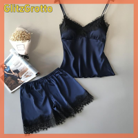ราคา GlitzGrotto ชุดนอนลูกไม้คอวีเซ็กซี่สำหรับผู้หญิงชุดนอนชุดชั้นในชุดนอนแบบลำลอง (22492995708)
