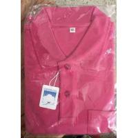 ราคา เสื้อโปโล มีตราสัญลักษณ์ สีชมพูเข้ม เบอร์ XL สีชมพูอ่อน เบอร์ L (23684847435)