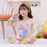 ราคา ชุดนอนเด็ก ลายการ์ตูนน่ารัก แขนยาวขายาว เสื้อผ้าที่บ้านชุดนอนเด็กน่ารักทารกอายุ 3 14ปี (24713535031)