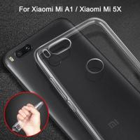 ราคา For Xiaomi Mi A1 Mi5X Phone Case Luxury Shockproof Silicone Soft Transparent Cover Casing (361037874)