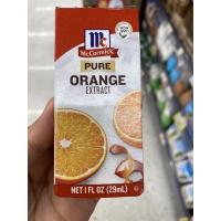 ราคา วัตถุแต่งกลิ่นธรรมชาติ กลิ่น ส้ม ตรา แม็คคอร์มิค 29 Ml McCormick Pure Orange Extract Natural Flavor (16036053325)