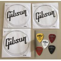 ราคา สายพิณโปร่ง พิณโปร่งไฟฟ้า พิณไฟฟ้า 1 ชุด 3 เส้น Gibson กิ๊บสัน แถมปิ๊ค 5 อัน มีหลายเบอร์ให้เลือก (17241300237)