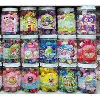 ราคา เยลลี่ถังหูลู่ มีไส้ผลไม้รวม เสียบไม้ 1 กระปุก 30 ชิ้น อมยิ้ม เยลลี่ ขนมหน้าโรงเรียน ขนมเด็ก อด (24608280534)