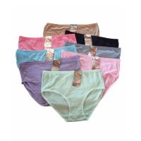 ราคา แพ็ค10ตัว กางเกงในผ้านิ่ม ยกแพ็ค กางเกงในคละสี ไซส์ M L XL 2XL 3XL (22924754876)