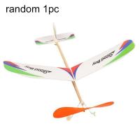 ราคา ACIDOSISSTORE34AC6 1pc เด็กของขวัญเด็ก มือโยน โมเดลเครื่องบิน เครื่องบินโฟม ของเล่นเครื่องบิน เครื่องร่อนบิน ยางวงพลังงาน (24954107477)