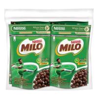 ราคา MILO ไมโล เนสท์เล่ ซีเรียล น้ำหนักสุทธิ 50 กรัม x 4 ถุง (20427228507)