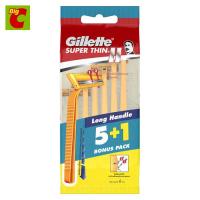 ราคา ยิลเลตต์ มีดโกนหนวด ซูเปอร์ธิน แพ็ค 5 1 (1194218244)