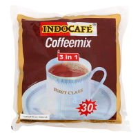 ราคา อินโดคาเฟ่ คอฟฟี่มิกซ์ 3in1 กาแฟปรุงสำเร็จ 30ซอง (4990884874)