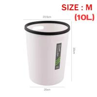 ราคา winkhome ถังขยะ ถังขยะมินิมอล วัสดุพลาสติก PP ทนทาน trash can ขนาด 26 ซม และ 30 ซม ถังขยะพลาสติก ที่ใส่ขยะ ถังขยะเล็ก (24454436338)