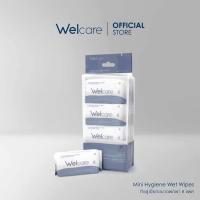 ราคา ทิชชู่เปียก Welcare Mini Hygienic Wet Wipes ทำความสะอาดผิว สูตรไฮจีนิคไวพส์ รุ่นมินิ (24381993879)