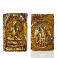 ราคา พระสมเด็จเกศไชโยช้างเอราวัณเนื้อผง ลงรักปิดทองเก่า (23054104437)