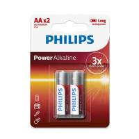ราคา Philips ถ่าน Alkaline AAA แพ็ก 2 4 ก้อน สำหรับ รีโมท นาฬิกา (24887600024)