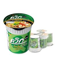 ราคา Waiwai ไวไว ควิก รสกุ้งนึ่งมะนาว ขนิดถ้วย ขนาด 60 กรัม x 6 ถ้วย (23479560177)