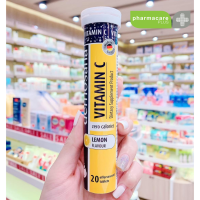 ราคา Demosana Vitamin C เม็ดฟู่ละลายน้ำ ดีโมซานา วิตามินซี 20 เม็ด รวมรส ส้ม สตอเบอร์รี่ ส้มยูซุ เลมอน (20569502071)