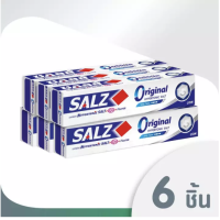 ราคา SALZ Original ยาสีฟัน สูตรเกลือ ซอลส์ ออริจินัล 40 กรัม 6 หลอด (449117264)