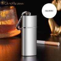 ราคา ChicHaven ที่เขี่ยบุหรี่สแตนเลสแบบพกพาพร้อมที่ใส่เถ้าลิ้นชักพวงกุญแจสำหรับการเดินทางในรถยนต์กลางแจ้งที่ใส่ที่เขี่ยบุหรี่ขนาดเล็ก (24335543827)
