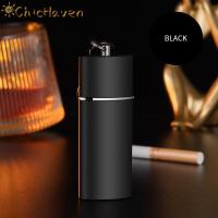 ราคา ChicHaven ที่เขี่ยบุหรี่สแตนเลสแบบพกพาพร้อมที่ใส่เถ้าลิ้นชักพวงกุญแจสำหรับการเดินทางในรถยนต์กลางแจ้งที่ใส่ที่เขี่ยบุหรี่ขนาดเล็ก (24335543825)