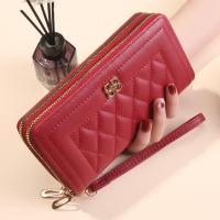 ราคา กระเป๋าสตางค์ผู้หญิงแบบยาว กระเป๋าใส่โทรศัพท์มือถือ กระเป๋าใส่เหรียญแบบมีซิปหลายช่อง กระเป๋าสตางค์แบบเรียบง่าย กระเป๋าสตางค์ผู้หญิง (24780443050)