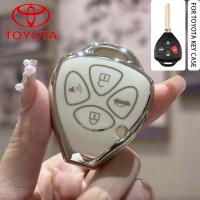 ราคา 4ปุ่ม เคสกุญแจรถ toyota vigo innova altis camry Fortuner innova เคสกุญแจรถยนต์ toyota (23206733551)