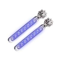 ราคา 8 LED Electric Vehicle Wind Energy Powered Car Decoration Daylight Running Light (24651726201)