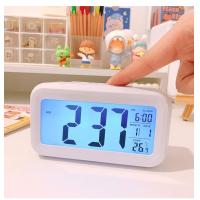 ราคา ฟรีสติ๊กเกอร์ นาฬิกา นาฬิกาปลุก นาฬิกาดิจิตอล นาฬิกาปลุกตั้งโต๊ะ เรืองแสงได้ สีขาว (10339444326)