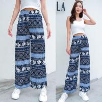 ราคา ChoiFoo กางเกงลายช้าง กางเกงขายาวผ้าสปัน กางเกงเกงช้างไทยใส่สบายใส่อยู่บ้านก็ได้ใส่ไปเที่ยวก็ดี นุ่มและสบายเสื้อผ้าบ้าน (23276367921)