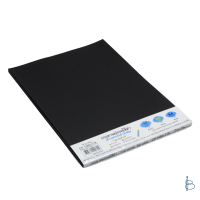 ราคา กระดาษปอนด์สีดำ เนื้อด้าน ขนาด A4 110 150 180 260 แกรม 1แพ็ค 50แผ่น (16585262769)