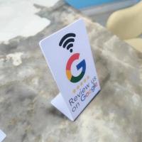 ราคา การ์ดรีวิว Google ที่ตั้งโปรแกรมได้ 13 56Mhz โต๊ะสถานี NFC รีวิวของ Google NFC แสดงการ์ดดัดยืนยี่ห้อวงเล็บ (24763315580)