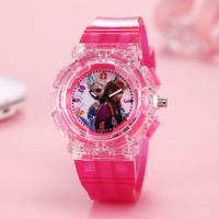ราคา SELLYER เอลซ่า สีสันสดใส ของขวัญของเล่น อ่านง่าย เด็กชายหญิง เด็กๆ นาฬิกาข้อมือควอตซ์ นาฬิกาเด็ก นาฬิกาเจ้าหญิง frozen นาฬิกาเรืองแสง (23039964486)