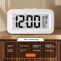 ราคา VINTLOOK นาฬิกาตั้งโต๊ะขนาดเล็กนาฬิกาปลุกเด็กนักเรียนตั้งโต๊ะขนาดเล็กข้างเตียงใช้งานง่ายนาฬิกาอิเล็กทรอนิกส์ (24638000052)