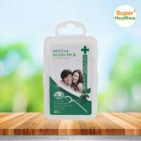 ราคา Dentiste dental floss pick 40 ชิ้น เดนทิสเต้ ไหมขัดฟันแบบมีด้ามจับ (10163621868)