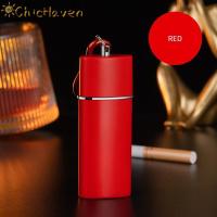 ราคา ChicHaven ที่เขี่ยบุหรี่สแตนเลสแบบพกพาพร้อมที่ใส่เถ้าลิ้นชักพวงกุญแจสำหรับการเดินทางในรถยนต์กลางแจ้งที่ใส่ที่เขี่ยบุหรี่ขนาดเล็ก (24335543826)