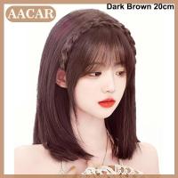 ราคา AACAR ที่คาดผมแบบถักเปียผมหน้าม้าสังเคราะห์สำหรับผู้หญิงปอยผมปลอมแบบธรรมชาติ (24617101070)