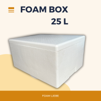 ราคา FOAM BOX 25 KG High quality foam box 25 L กล่องโฟม กล่องลังโฟม 25 ลิตร (22221224135)