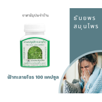ราคา ฟ้าทะลายโจร ธันยพร 100 แคปซูล FAH TALAI JONE (20851097917)