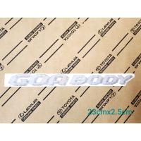 ราคา สติ๊กเกอร์ ของแท้ Toyota GOA Body Tiger SportCruiser SportRider (20363647074)