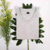 ราคา เสื้อยืดคอวี ผ้า Cotton no 32 Comb (24091172817)