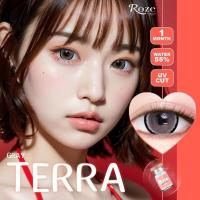 ราคา มีค่าสายตา Rozelens terra Gray Brown บิ๊กอาย สุดปัง คอนแทคเลนส์ รายเดือน มีอย แถมตลับฟรี เลนส์นิ่ม สวยปังมาก (24050453536)