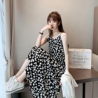 ราคา ชุดเดรสผู้หญิง เดรสสายเดี่ยวผู้หญิง เดรสแฟชั่นผญ เดรสชีฟองแฟชั่นผญ ลายดอกไม้ สไตล์เกาหลี เดรส ชุดไปทะเลสวยๆ ชุดผู้หญิงสวยๆ 77 (23055112660)