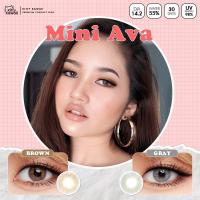 ราคา คอนแทคเลนส์ ขนาดมินิ Brown Gray Mini ava Kittykawaii (21957664955)
