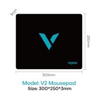 ราคา Rapoo V1 V2 V3 V5 แผ่นเมาส์เกม สีดำ (24656839273)