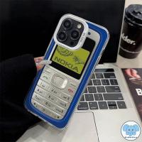 ราคา โนเกียย้อนยุคสร้างสรรค์เข้ากันได้เคสไอโฟน 11 16 7Plus 15 12 14 13 Pro Max XR X XS Max 16 7 14 8 Plus SE ซิลิโคนนุ่มเคส (23087770621)