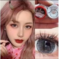 ราคา เกล็ดหิมะ คอนแทคเลนส์ รุ่น Tommy สีเทา ตาล Gray Brown มีค่าสายตา 0 00 10 00 (24050613260)