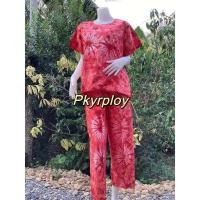 ราคา ชุดมัดย้อม เสื้อ กางเกงขายาว (22826774028)