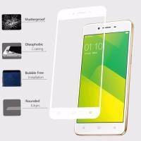 ราคา กระจกนิรภัย ฟิล์มกันรอย เต็มจอ เก็บขอบ แนบสนิท OPPO A37 สีขาว (130971799)