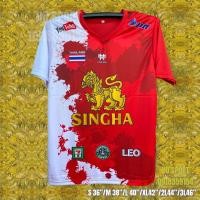 ราคา GA 02เสื้อกีฬาพิมพ์ลายเสื้อใส่เล่นเสื้อคนอ้วน (20428610777)