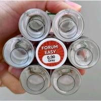 ราคา คอนแทคเลนส์ รุ่น Forum Easy Solo สีเทา ตาลGray Brown มีค่าสายตา 0 00 7 00 (23966127878)